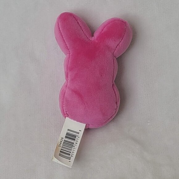 Peeps Just Born Pink Plush Mini Plush Stuffed Toy Tiara Wand 4.5" - Picture 3 of 8